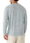 Fairmonte Flip Abaco Long Sleeve Shirt in Dockside Blue Heathe by Tommy Bahama