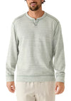 Fairmonte Flip Abaco Long Sleeve Shirt in Castelvetrano Heathe by Tommy Bahama