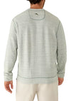 Fairmonte Flip Abaco Long Sleeve Shirt in Castelvetrano Heathe by Tommy Bahama