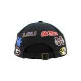 SEC Hat in Black by Zephyr - NEW TEAMS JUST ADDED!