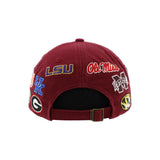 SEC Hat in Crimson by Zephyr - NEW TEAMS JUST ADDED!