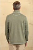 Sea Ranch Fleece 1/4 Zip Pullover in Cedar by True Grit