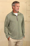 Sea Ranch Fleece 1/4 Zip Pullover in Cedar by True Grit