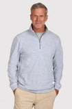 Yosemite 1/4 Zip Pullover in Blue by True Grit