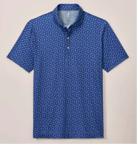 Pin Up Featherweight Performance Polo in Lake by Johnnie-O