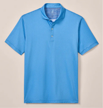 Marlin Featherweight Performance Polo in Palisades Blue by Johnnie-O