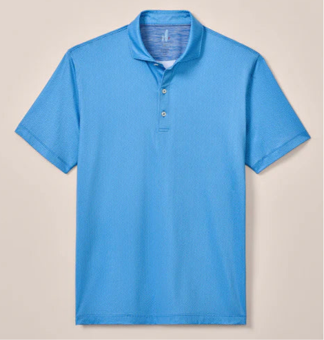 Marlin Featherweight Performance Polo in Palisades Blue by Johnnie-O