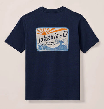 Kahuna Pocket T-Shirt in Navy by Johnnie-O