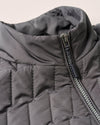 Belfry Quilted Puffer Vest in Dark Gray by Johnnie-O