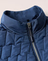 Belfry Quilted Puffer Vest in Space by Johnnie-O