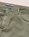 Carmel Sateen 5-Pocket Pant in Agave Green by Johnnie-O
