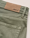 Carmel Sateen 5-Pocket Pant in Agave Green by Johnnie-O