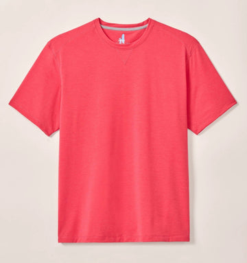The Course Performance T-Shirt in Lobster by Johnnie-O