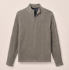 Dion Sherpa 1/4 Zip Pullover in Concrete by Johnnie-O
