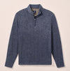 Dion Sherpa 1/4 Zip Pullover in Navy by Johnnie-O