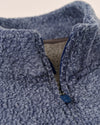 Dion Sherpa 1/4 Zip Pullover in Navy by Johnnie-O