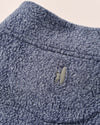 Dion Sherpa 1/4 Zip Pullover in Navy by Johnnie-O