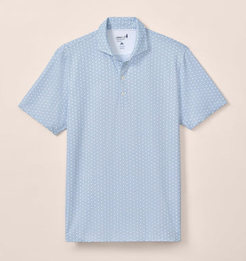 Emillio Performance Jersey Polo in Lake by Johnnie-O