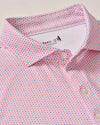 Emillio Performance Jersey Polo in Lobster by Johnnie-O