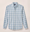Hendley Everyday Performance Button Down Shirt in Laguna Blue by Johnnie-O