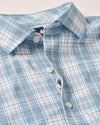 Hendley Everyday Performance Button Down Shirt in Laguna Blue by Johnnie-O