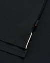 Hoppin Performance Drawstring Hoodie in Black by Johnnie-O