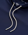 Hoppin Performance Drawstring Hoodie in Navy by Johnnie-O