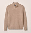 Innis Top Shelf Cashmere Blend Mockneck Sweater in Camel by Johnnie-O