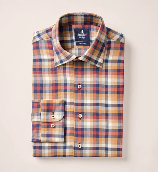 Jonstone Top Shelf Button Down Shirt in Navy by Johnnie-O