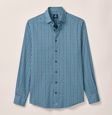 Kenney Natural Performance Button Down Shirt in Mahalo by Johnnie-O