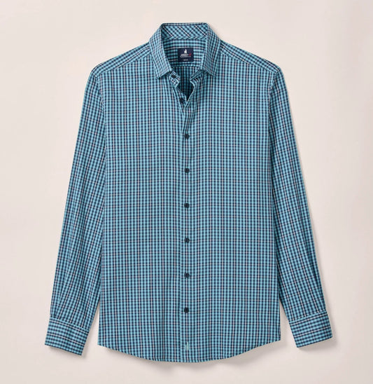 Kenney Natural Performance Button Down Shirt in Mahalo by Johnnie-O