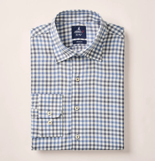 Kionn Top Shelf Button Down Shirt in Wake by Johnnie-O