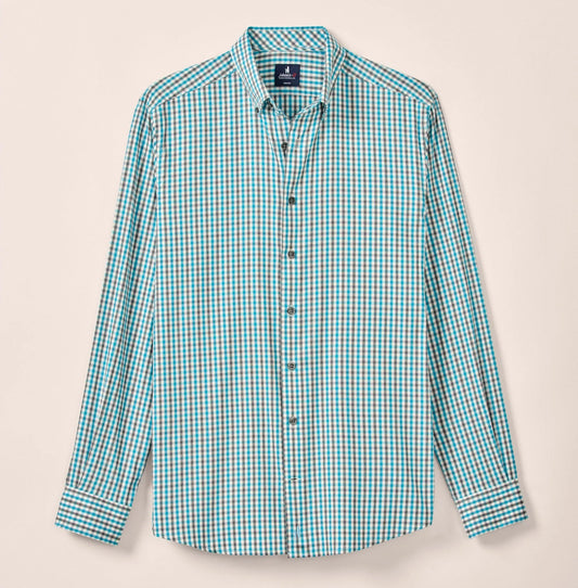 Kirtland Natural Performance Button Down Shirt in Maliblu by Johnnie-O