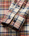 Knick Performance Flannel Button Down Shirt in Pumpkin by Johnnie-O