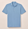 Lyndonn Stripe Performance Jersey Polo in Kona Lake by Johnnie-O
