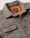 McDowell Wool Quilt-Lined Shacket in Charcoal by Johnnie-O