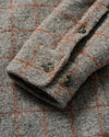 McDowell Wool Quilt-Lined Shacket in Charcoal by Johnnie-O