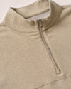 Mikey Performance 1/4 Zip Pullover in Almond by Johnnie-O