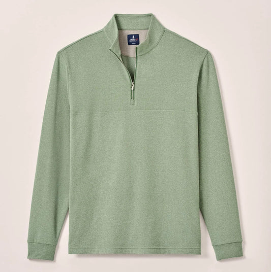 Mikey Performance 1/4 Zip Pullover in Fern by Johnnie-O