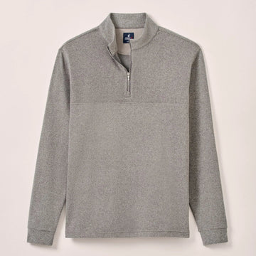 Mikey Performance 1/4 Zip Pullover in Smoke by Johnnie-O