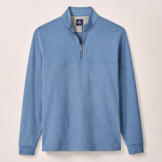 Mikey Performance 1/4 Zip Pullover in Splash by Johnnie-O