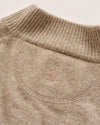 Niccolo Top Shelf Cashmere 1/4 Zip Sweater in Alpaca by Johnnie-O