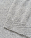 Niccolo Top Shelf Cashmere 1/4 Zip Sweater in Light Gray by Johnnie-O