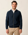Amir Top Shelf Full-Zip Hooded Jacket in Navy by Johnnie-O
