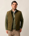 Belfry Quilted Puffer Vest in Mangrove by Johnnie-O