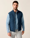 Belfry Quilted Puffer Vest in Space by Johnnie-O