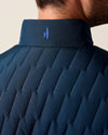 Belfry Quilted Puffer Vest in Space by Johnnie-O