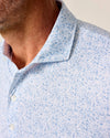Boggings Performance Jersey Polo in Palisades Blue by Johnnie-O