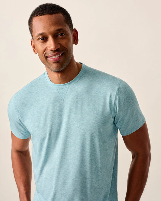The Course Performance T-Shirt in Haze by Johnnie-O