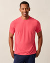 The Course Performance T-Shirt in Lobster by Johnnie-O